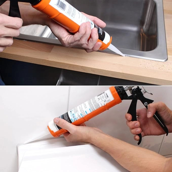 PISTOLA PER CARTUCCE SILICONE IDEAL STAR 'PROFESSIONALE' 240 mm - IDEAL STAR