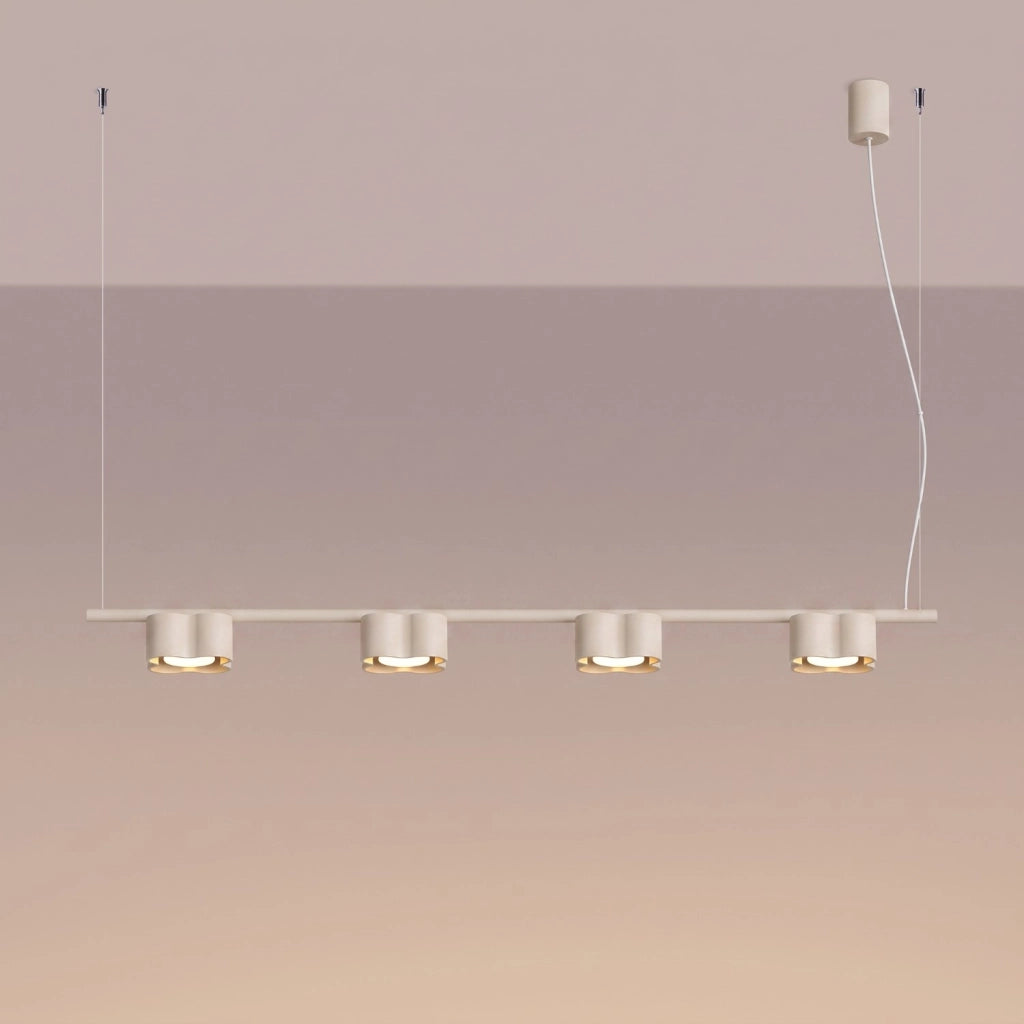 Lampadario OVIO 4 beige Gx53