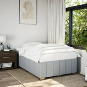 Giroletto senza Materasso Grigio Chiaro 120x190 cm in Tessuto 3284818