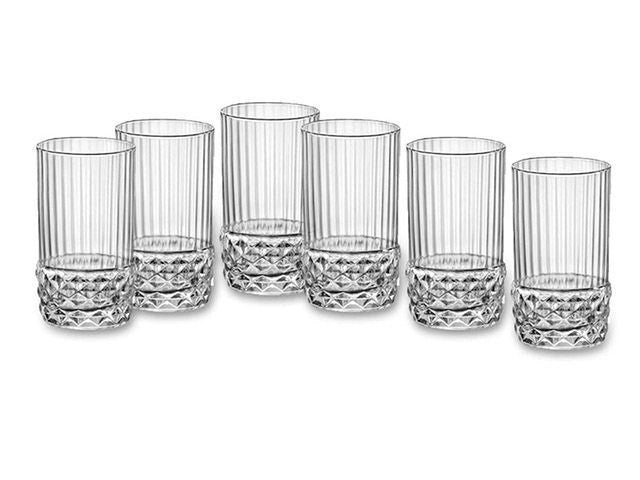 Bormioli Rocco Confezione 6 Bicchieri America' 20s Dof 37cl