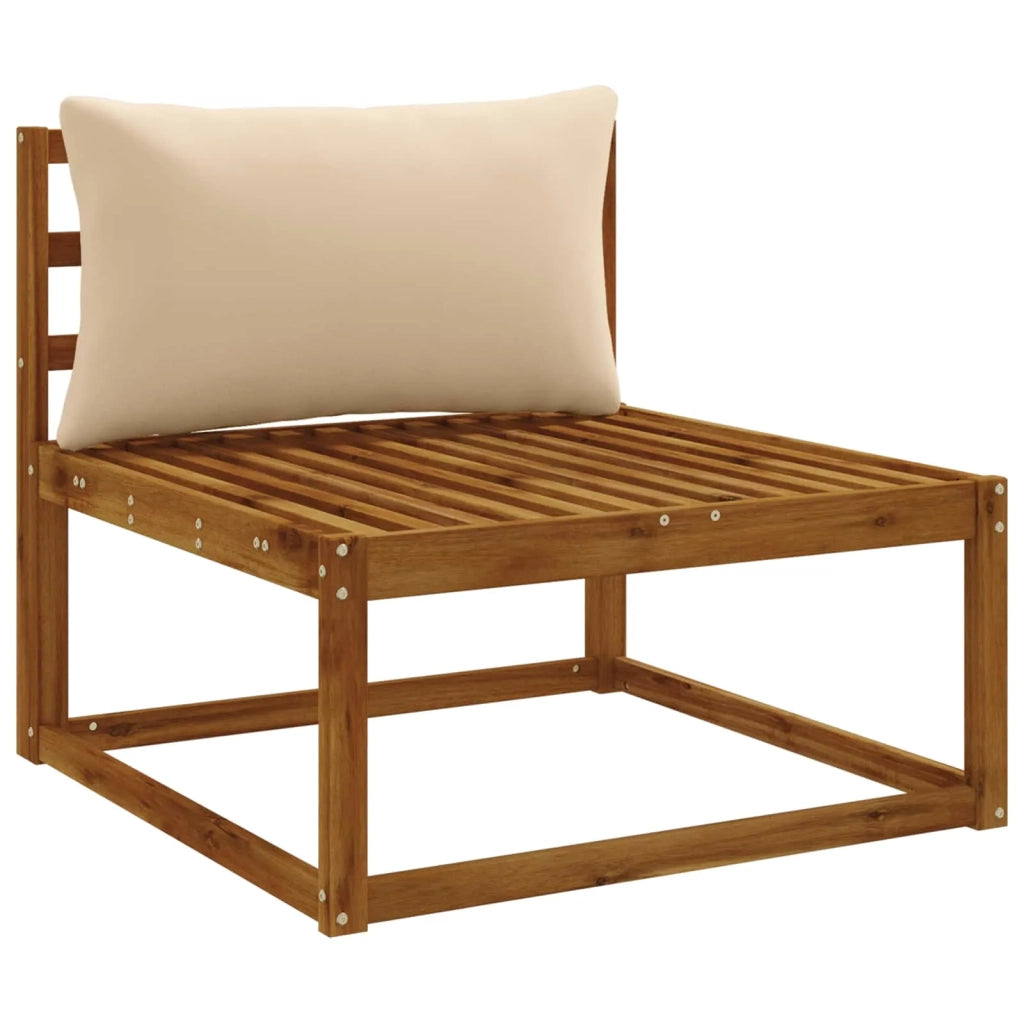 Cuscino per Schiena a 1 Pezzo PUTTEN 100% Poliestere Crema 946974