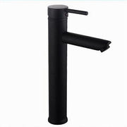 Trade Shop - Rubinetto Bagno Moderno Nero Opaco Miscelatore Orientabile Lavabo Canna Alta 87393 -