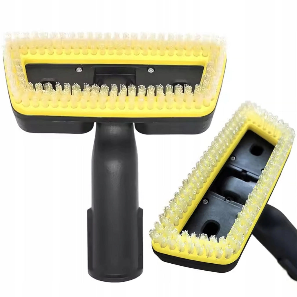 Spazzola Manuale Rettangolare di Ricambio compatibile con Pulitori a Vapore Kärcher SC1–SC5 – Montaggio Click
