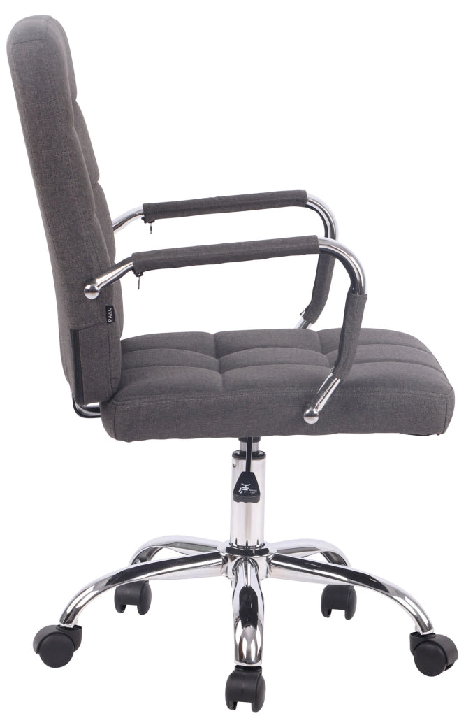 Sedia da ufficio Deli PRO tessuto grigio scuro