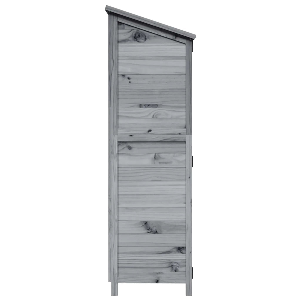 Capanno da Giardino Grigio 106 x 56 x 176,5 cm 42033482
