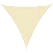 Vela Parasole 160 g/mÂ² Crema 4,5x4,5x4,5 m in HDPE
