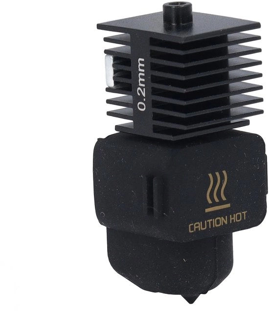 Accessori per estensore 3D montato, con socket siliconizzato isolato, per uso con 3D printer - Adatto per Bambu Lab A1 A1 Mini - 0.2 mm
