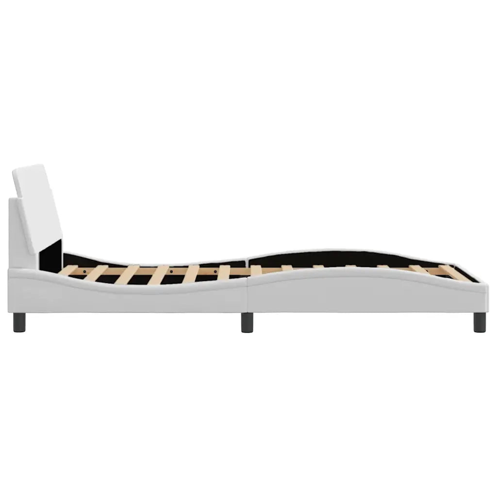 Giroletto Dover Bianco 100x203 cm in Similpelle 373277