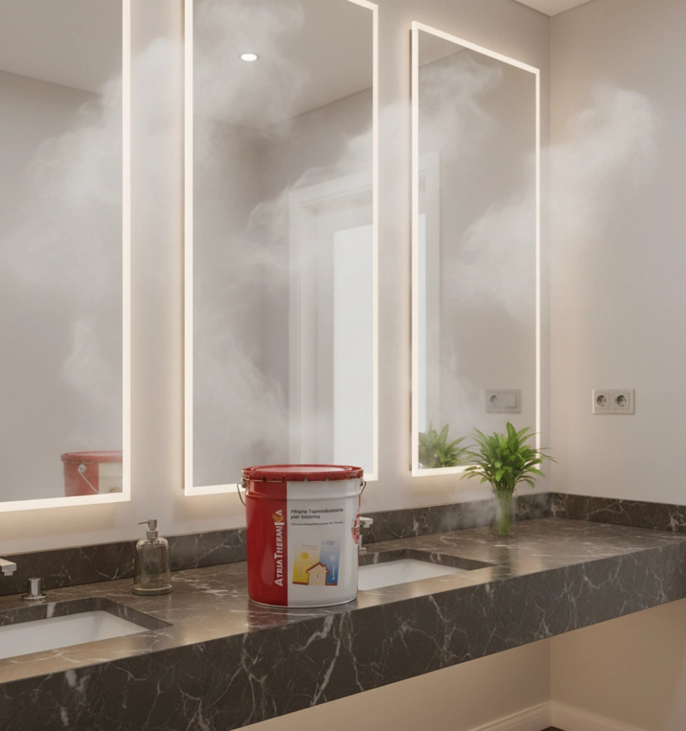Atria atriathermika pittura per interni termoisolante e antimuffa *** formato 13 lt, confezione 1