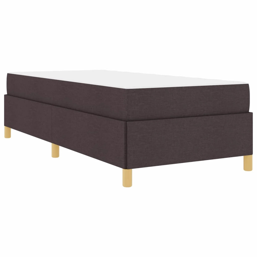 Struttura del letto Marrone Scuro 80 x 200 cm Tessuto 3398895