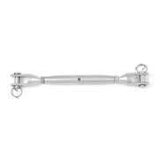 Tenditore a 2 forcelle M4 in acciaio Inox A4 - AISI 316