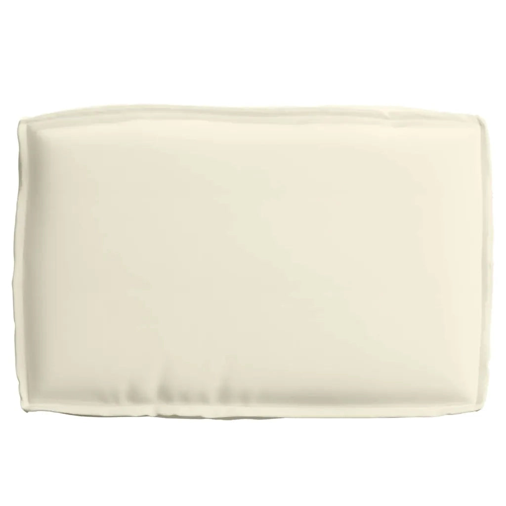 Cuscino Crema 60 x 40 x 8 cm Tessuto Oxford 42001610
