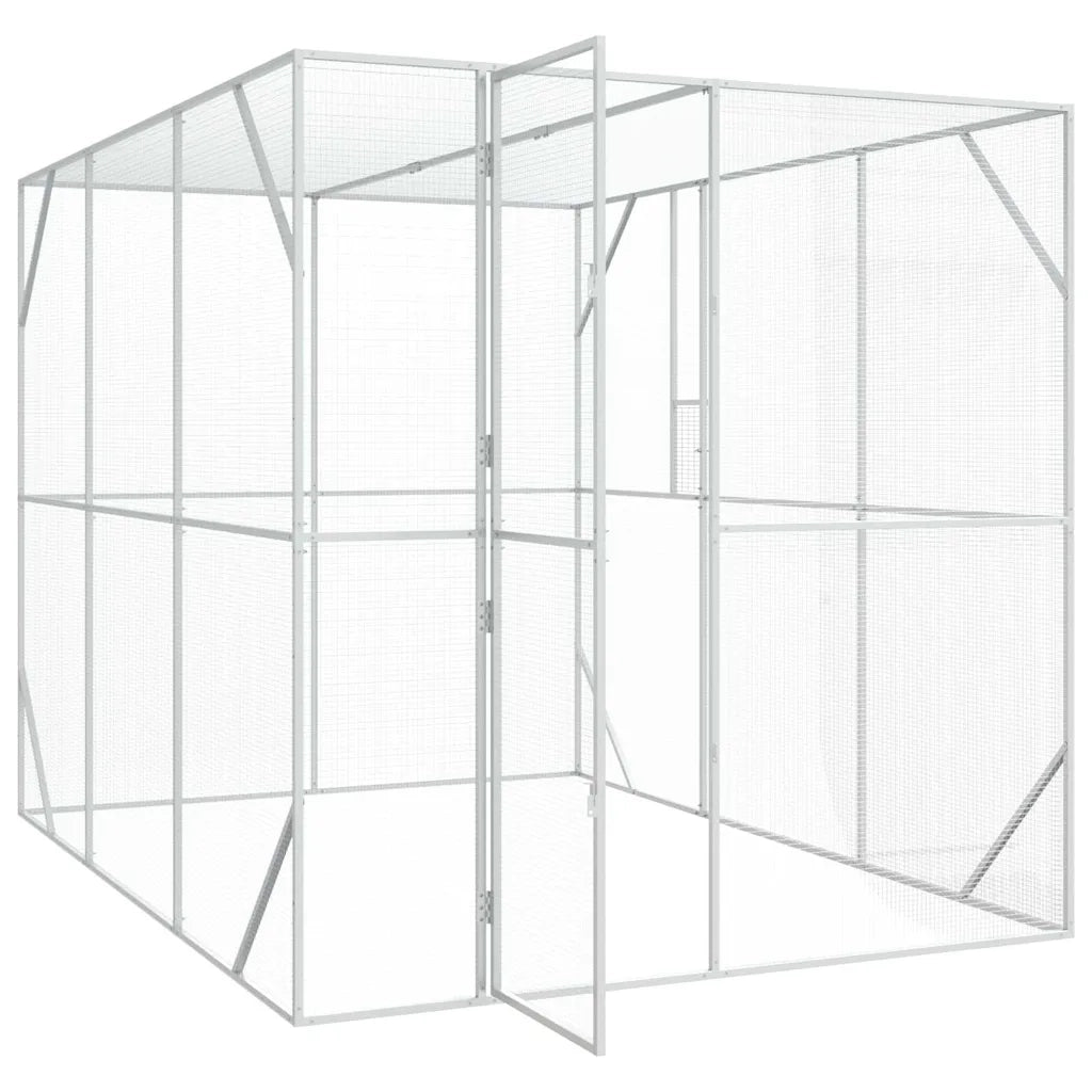 Gabbia per uccelli Antracite 210 x 304 x 213 cm Acciaio zincato 3325161
