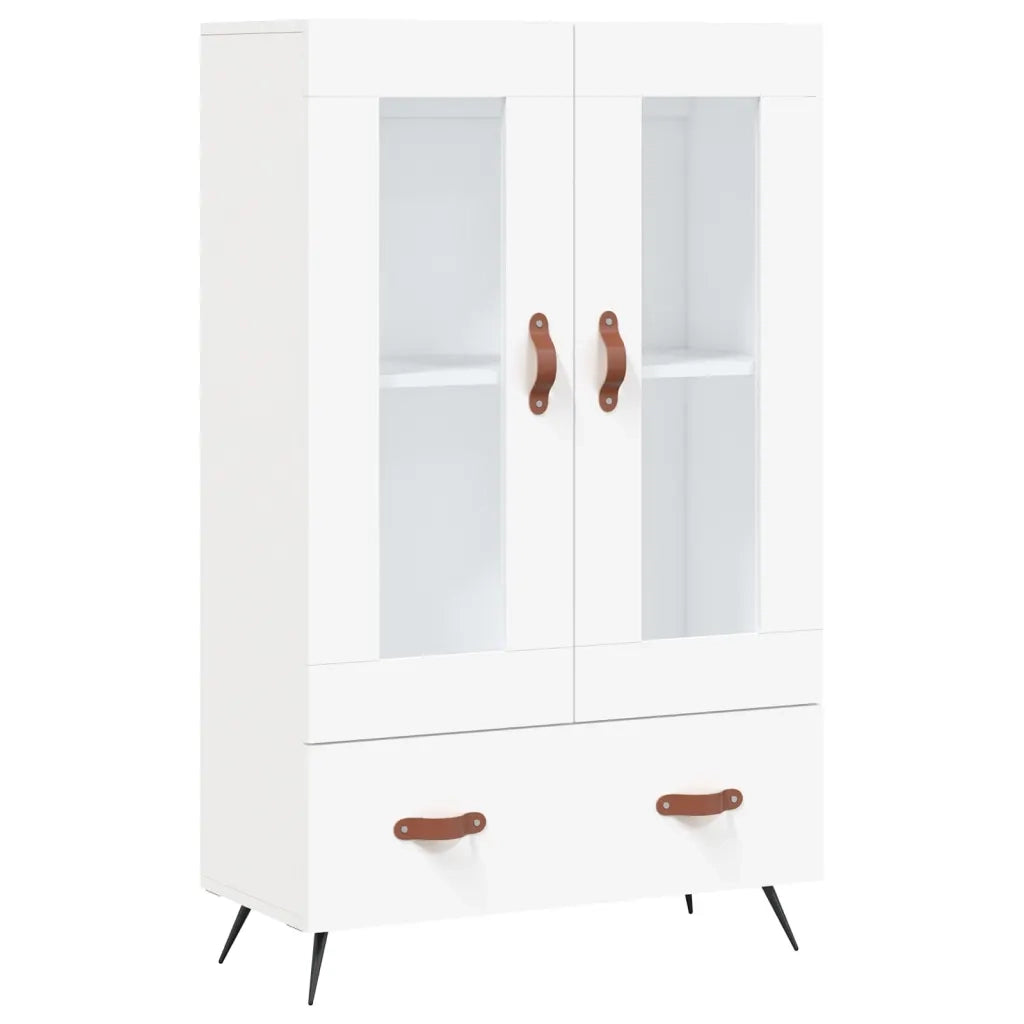 Credenza Bianca 69,5x31x115 cm in Legno Multistratocod mxl 102950