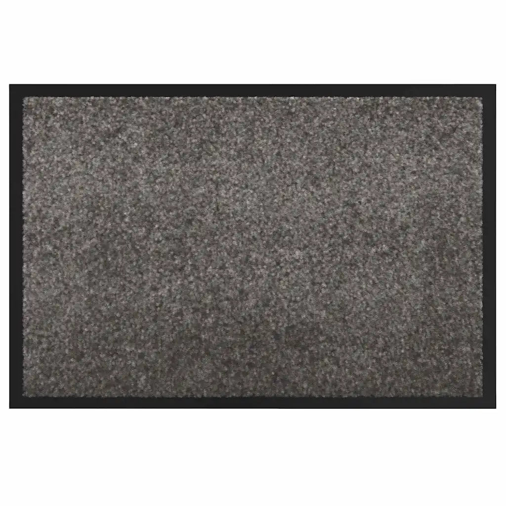 Zerbino | Tappetino Grigio chiaro 60 x 40 x 1.2 cm Tessuto Teddy