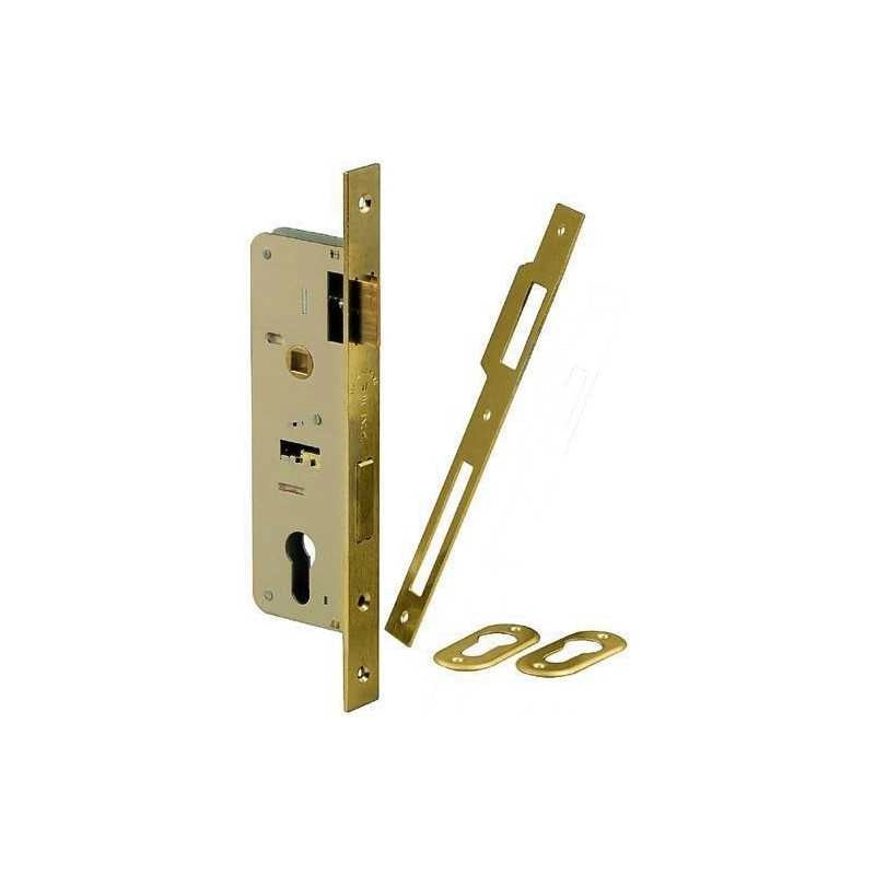 Serrature Welka infilare Q8 015 Ottonata Mm. 30