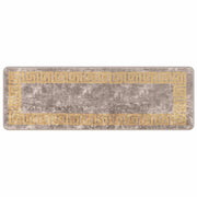 Runner in Moquette | Runner Tappeto MARSA Grigio 50 x 150 cm Poliestere e PVC