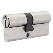 CILINDRO PROFILATO DOPPIO SERIE 'GEMMA' mm 22,5+10+40 = 72,5 (27,5+45) nichelato  - ASSA ABLOY
