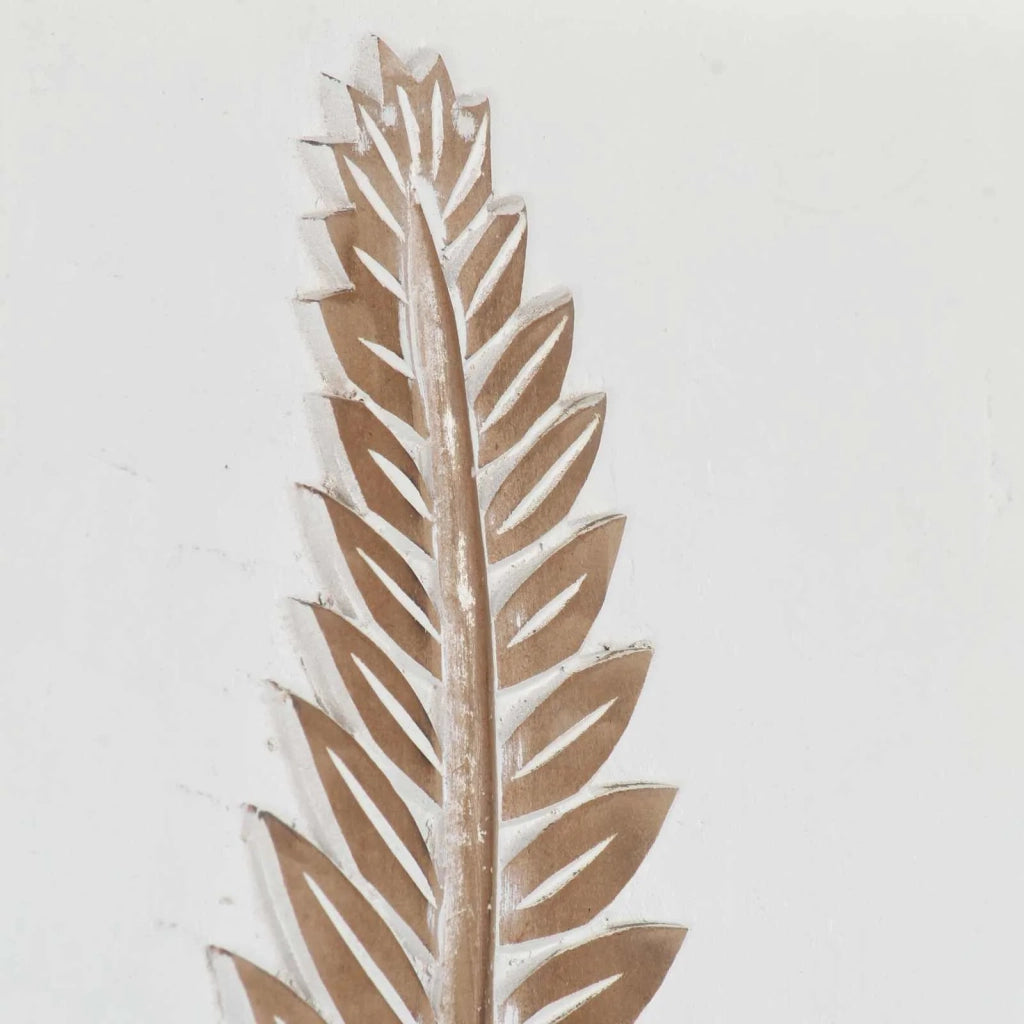 Decorazione artistica 3 pcs Marrone e bianco 40 x 40 x 1,5 cm