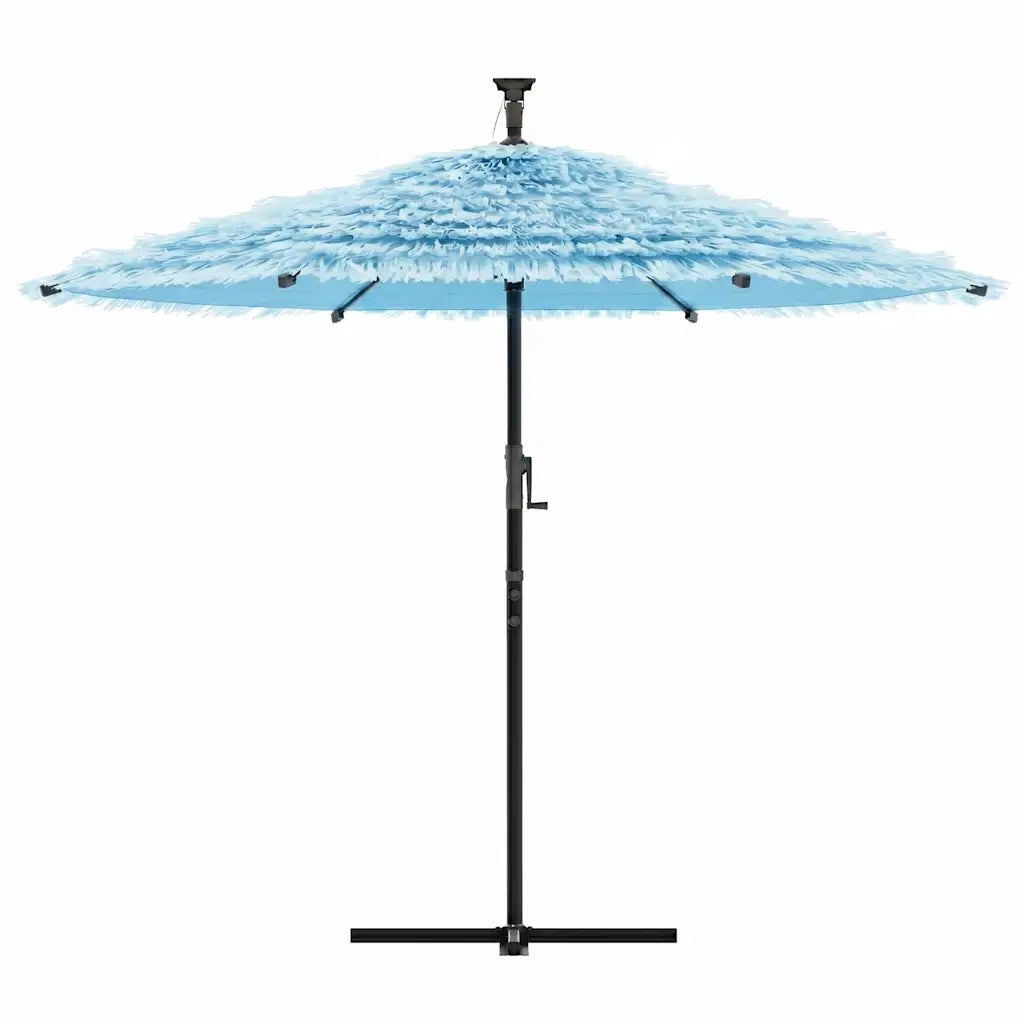Ombrello | Parasolne Giardino con Palo in Acciaio Blu 290x290x238 cm