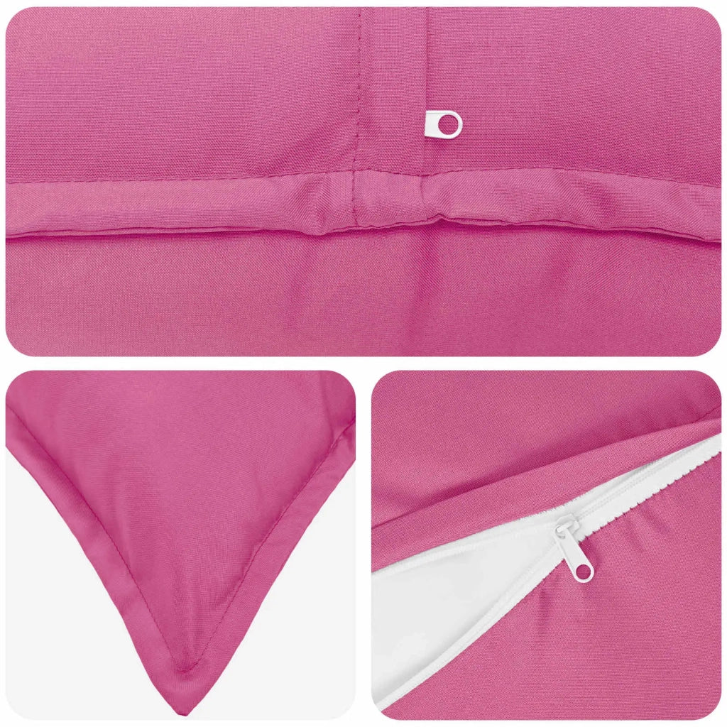 Federa 6 pcs HOUTEN Rosa 40 x 60 cm Poliestere 917603