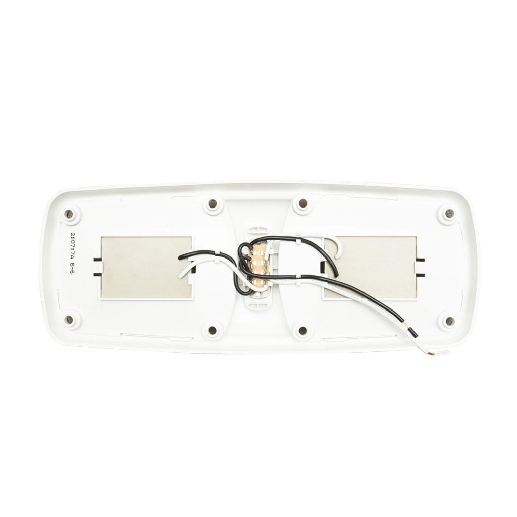 Lampada plafoniera doppia con LED, 12V, per camion.
