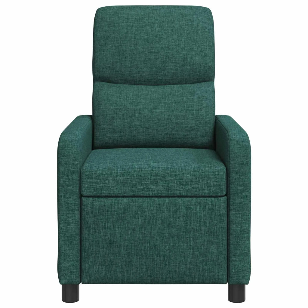 Divano Sedia-Poltrona Massaggiante Verde Scuro Tessuto 520850