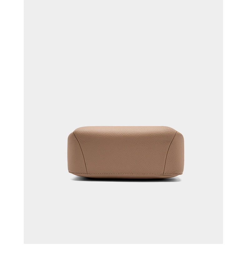 Borsa a tracolla Hobo in vera pelle marrone