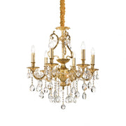 Lampada A Sospensione Gioconda Sp6 Oro Ideal-Lux