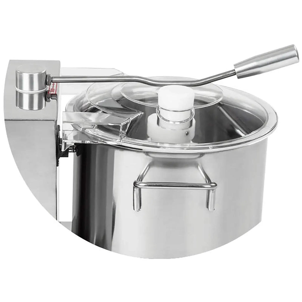 Tritatutto professionale da cucina in acciaio inox da 12 litri argento 14_0008818