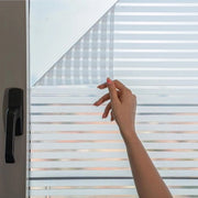 Foglia di vetro a strisce - Foglia di vetro 118x200 cm - Incluso libro elettronico e consigli