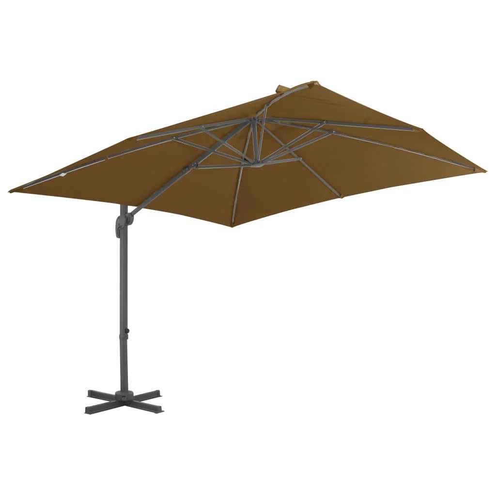 Ombrellone con base portatile 3 x 3 m tortora 02_0008056
