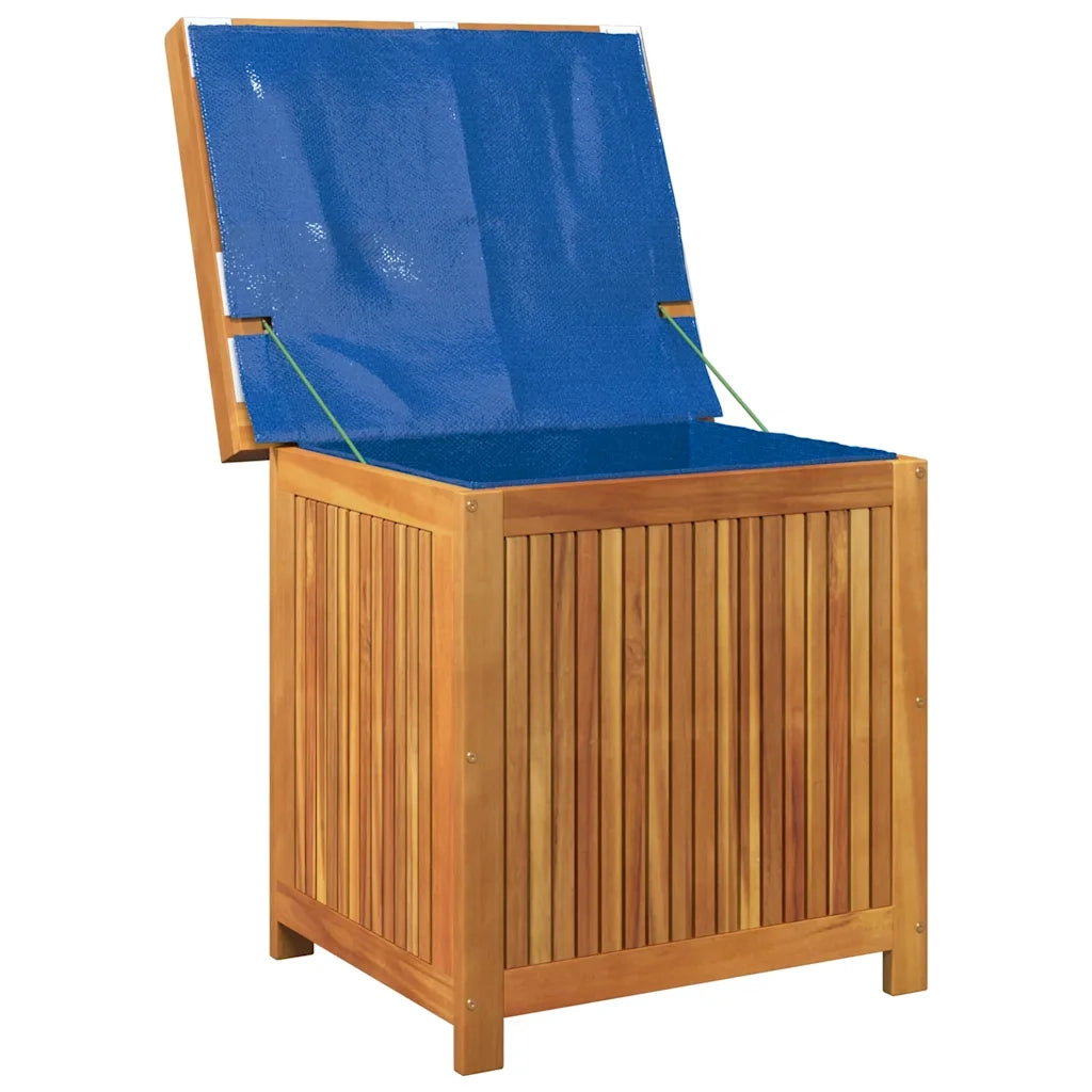 Scatola Cuscini da Esterno 60x50x61 cm Legno Massello Acacia 4106473