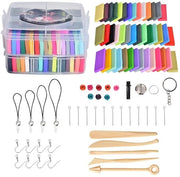 Kit di modellazione polimerica 24 colori - Strumenti professionali - Modellazione polimerica morbida - Resistente ai raggi UV - Resistente al freddo - Superficie non porosa