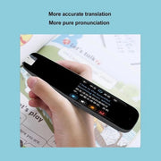 Traduttore portatile per penna con scansionamento per l'apprendimento delle lingue e lettore di testo OCR con interfaccia touchscreen (nero)