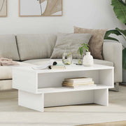 Tavolino da salotto Bianco 80 x 46 x 35 cm Legno ingegnerizzato 8000220