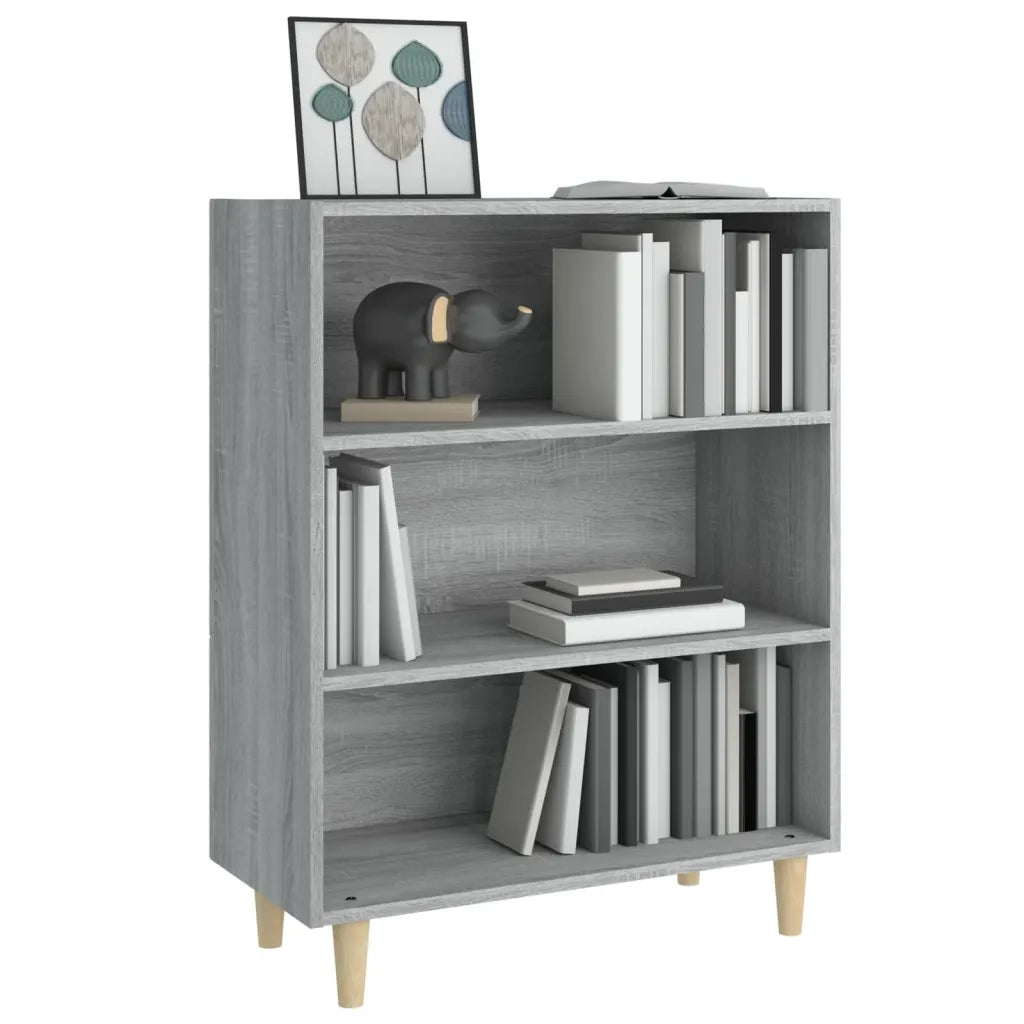 Credenza-Buffet-Armadio da cucina Grigio Sonoma 69,5x32,5x90 cm in Legno Multistrato 487440