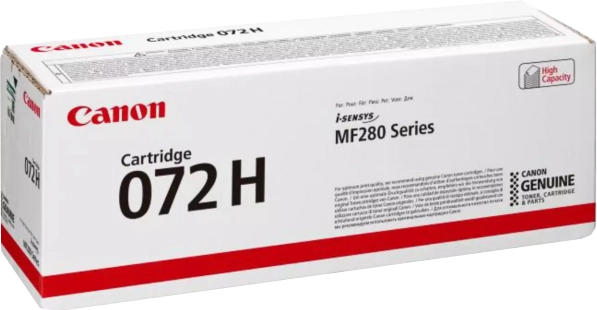Canon cartuccia toner 072 H nero