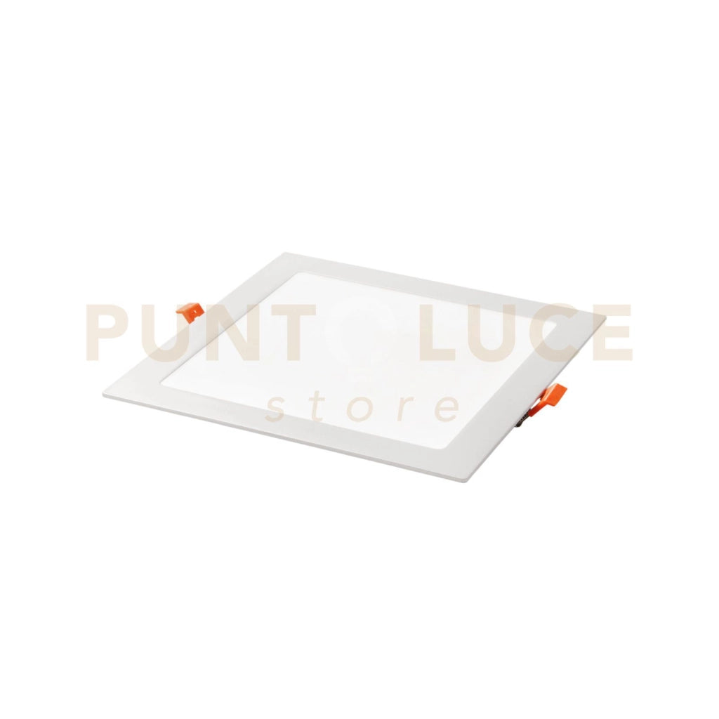 INCASSO LED FLAP BIANCO 24W 2700LM CCT 3000K / 4000K / 6500K 24X24X1,85CM