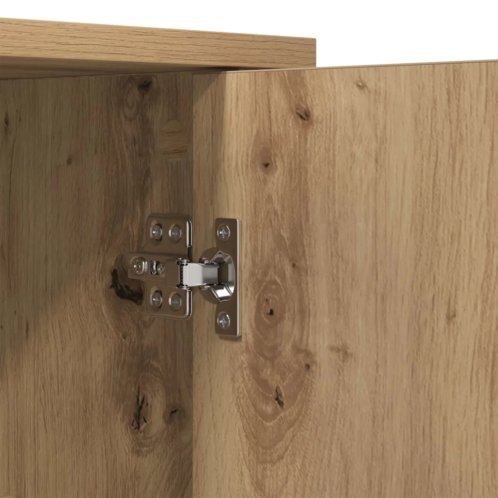 Credenza-Buffet-Armadio da cucina Rovere artigianale 70 x 30 x 80 cm Legno multistrato 731323