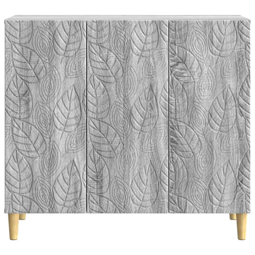Credenza | Madia | Buffet da pranzo | Armadio da pranzo Sonoma grigio 89 x 34,5 x 80 cm Legno ingegnerizzato