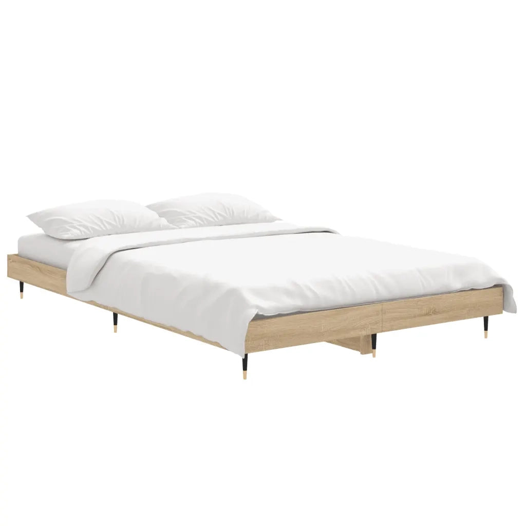 Giroletto senza Materasso Rovere Sonoma 120x190cm in Truciolato 832192