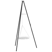 Treppiede da Campeggio 2 pz Nero Acciaio CFW7445006