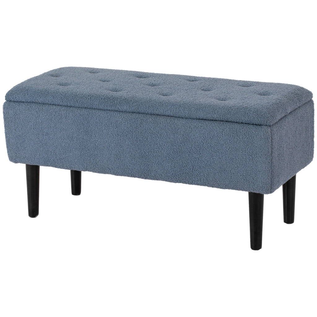 Cassa di stoccaggio ¨C zephmum ¨C blu 95x38x45 cm