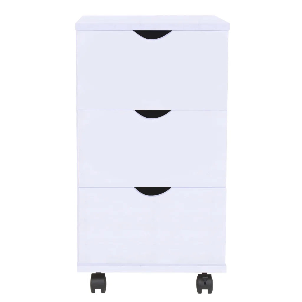 Cassettiera 33x45x60 cm Bianca 245727