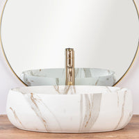 Lavabo Da Appoggio Rea Linda Lava Mat