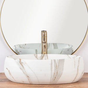 Lavabo Da Appoggio Rea Linda Lava Mat