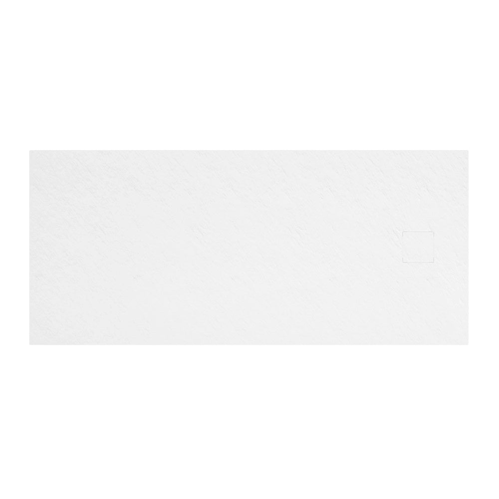 Piatto doccia 90x180 cm colore bianco effetto pietra | Samos