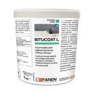 Faren bitucoat l impermeabilizzante bituminoso superfici orizzontali e verticali *** formato 1 kg, confezione 1