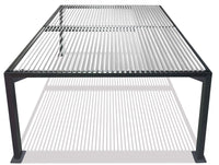 Pergola da Giardino 3x3m in Alluminio Antracite